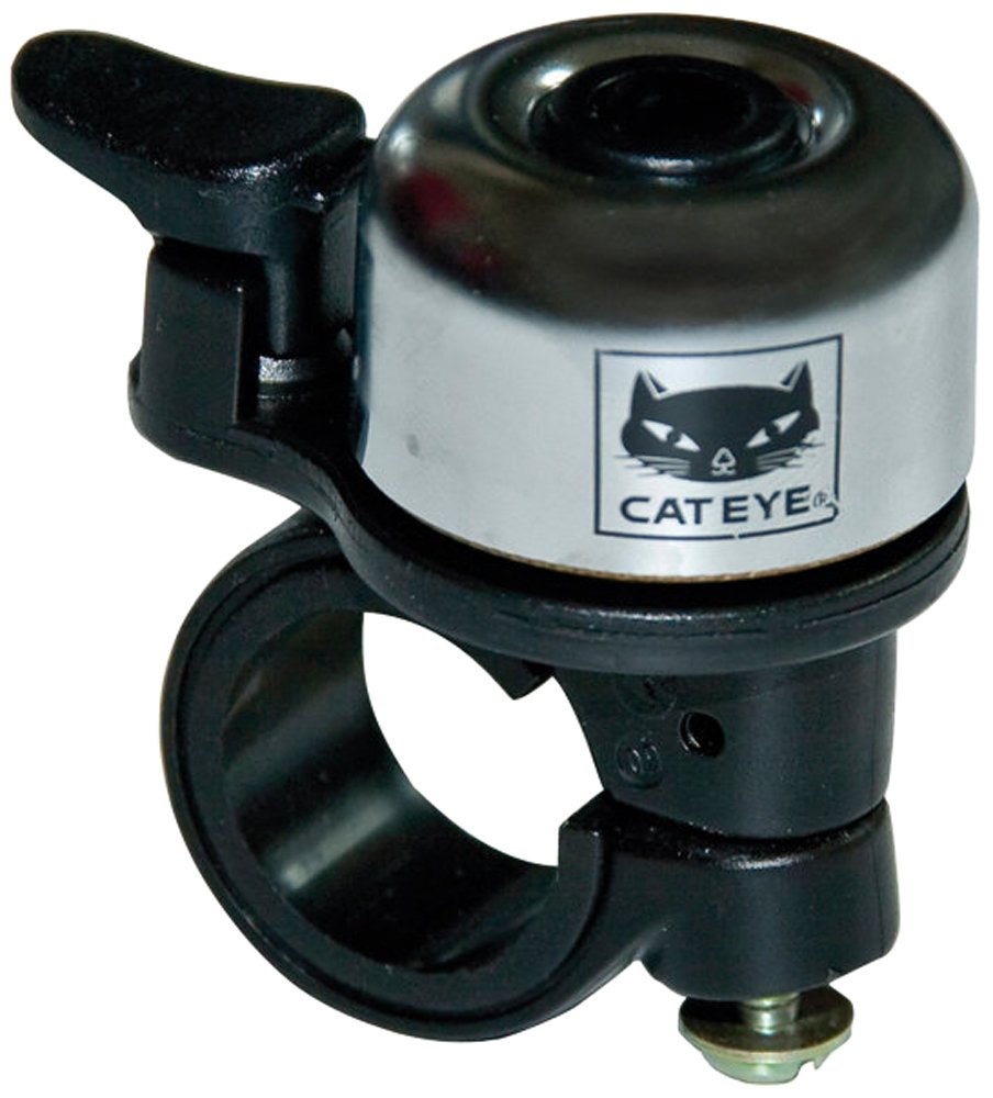 CatEye OH-1200 Brass Bell Silver: Traditional design, loud, durable, silver finish
