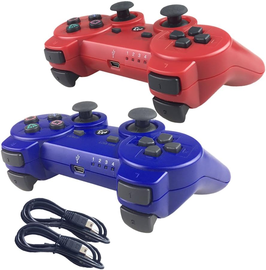 Yosikr 3 Pairs Thumbsticks Joystick for PlayStation 4 PS4 Controller Gamepad with Cross Screwdriver L2 R2 L1 R1 Trigger Replacement Parts ABXY Bullet Buttons D-pad Small Spring
