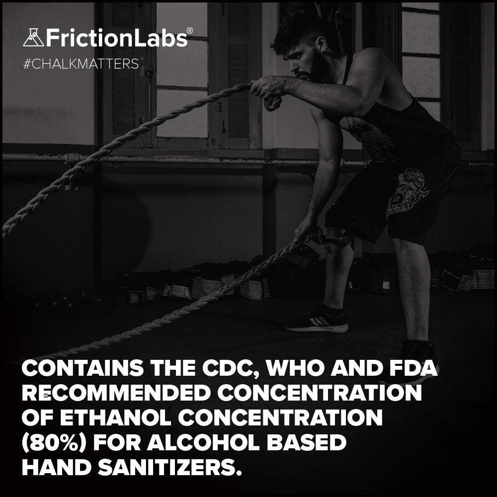 Friction Labs Secret Stuff Liquid Chalk, New Hygienic Formula - 80% Alcohol Sports Chalk Cream - Great Grip for Gymnastics, Rock Climbing, Sports, Lifting, Pull-Ups, Deadlifts, Kettlebells, Pole : Sports & Outdoors