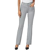 iChosy Women's High Waist Stretchy Bootcut Dress Work Slacks Pants with Pockets