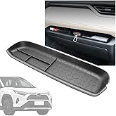 kenddeel Center Console Organizer Tray,Passenger Storage Organizer Mat,Glove Box Storage Organizer Tray Compatible with Toyota RAV4 2022 Accessories 2024-2019
