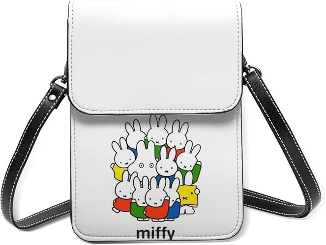 Amazon ミッフィー Miffy スマホポーチ ショルダーバッグ 携帯電話ホルスター スマホ収納 スマホポシェット 携帯ポーチ ミニバッグ 斜めがけ アニメ キャラクター グッズ 雑貨 人気 おしゃれ レディース メンズ ショルダーバッグ