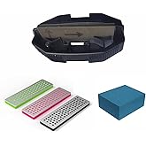 IGOSKI Snowboard Ski Edge Bevel Tuning ski Wax kit，Snowboard Tool，ski Edge Sharpener Tuner Side Ski Angle Tool & Diamonds & G