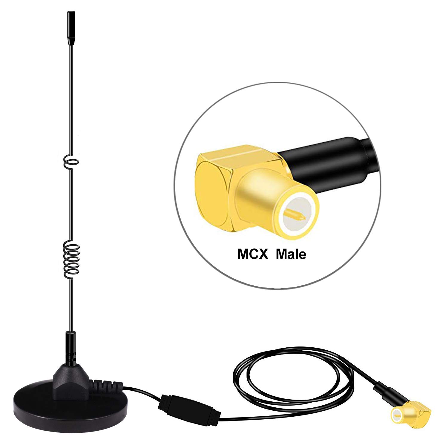 Esuper Dab Antenna, Segnale Antenna Dab Attiva Universale MCX Antenna