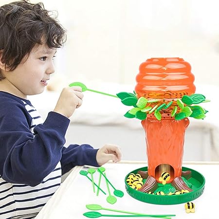 Amazon エレガント 美しい Little Bee Tree インタラクティブ ボードゲーム 子供 思考 トレーニング デスクトップ 家族 パーティー ゲーム おもちゃ ジグソーパズル おもちゃ