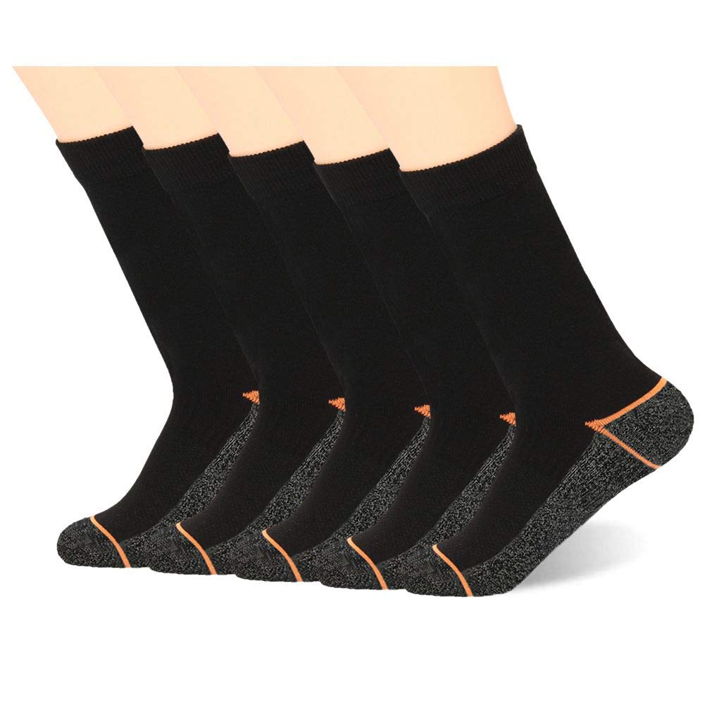 Copper Infused Athletic Crew Socks for Mens and Womens Moisture