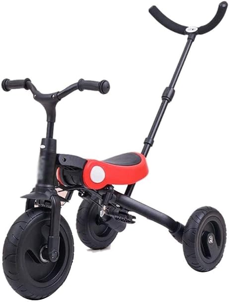 XXCZB Bicicletas Triciclo para niños Niños y niñas 3~10 años Bicicleta Carros de bebé Plegables Bicicleta de Ejercicio para Interiores (Color: Rojo Tamaño: 80 * 58 cm)-80 * 58cm_Rojo: Amazon.es: Deportes y aire libre