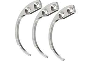 SUZLFTDZSW 3 PCS Hooks Stainless Steel Material Light Weight Small Size Portale,Metal S Hooks, Supermarket Tool Accessories