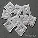 SoonSom Korea - Embossed Cotton Pads made with 100% natural cotton 100pc (White Cotton)