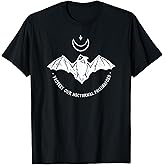 Protect Our Nocturnal Polalinators Bat with Moon Halloween T-Shirt