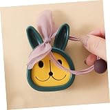 MAGICLULU 6pcs Cartoon Rabbit Push Towel Hooks - No Drilling, Mixed Colors view 8