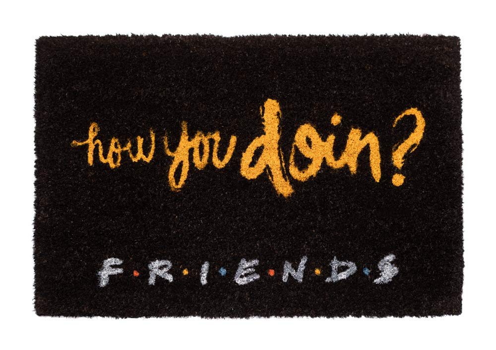 Grupo Erik Door Mat - Friends TV Show Gifts | 15.7 x 23.6 inches - 40 x 60 cm Coco Coir, Coconut Coir, Indoor & Outdoor Door Mat | Friends Merchandise Gifts