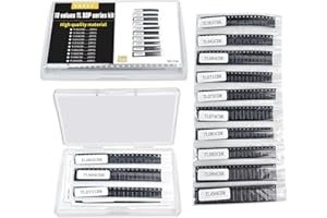 VANXY 10 Values 100Pcs SOP TL061 TL062 TL064 TL071 TL072 TL074 TL081 TL082 TL084 TL494 JFET Quad Operational Amplifier IC Chip TL061C TL062C TL064C TL071C TL072C TL074C TL081C TL082C TL084C TL494C