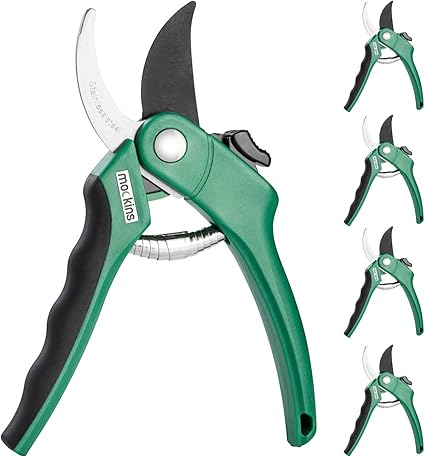 mockins professional heavy duty garden pruning shears