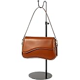 CHANJEYION Purse Display Stand Handbag Holder, Adjustable Height | Tall Hanging-hook for Banners Purse Bag Necklace Organizer for Tabletop Closet Retail Vendors Use