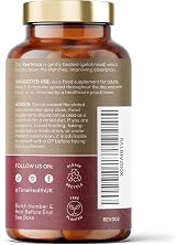 Time Health Organic Red Maca Root 2000mg Gelatinised 120 Capsule UK view 3
