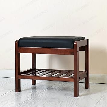 Zhen Guo Shelf Claret Finish Birkenholz Weiss Schuhbank Eingangsbereich Mit Schwarzem Kissen Uber Der Tur Massivholz Schuhschrank Stander Organizer Grosse Kleine Amazon De Kuche Haushalt