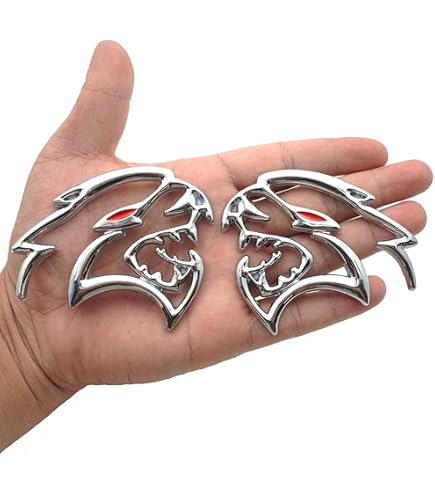 Amazon.com: ZIC Motorsports Dodge Challenger Demon Logo Steel Sign