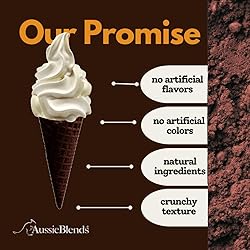 AussieBlends Waffle Ice Cream Cones Bulk For Soft