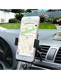Soporte de coche, gright Univeral teléfono celular teléfono Car Mount Holder Cradle For iPhone 7 6S 6 5S 7 Plus, Samsung Galaxy S8 S7 edge S6 S5 Nota 5 4, Nexus, HTC, LG, Sony Más Smartphone y GPS