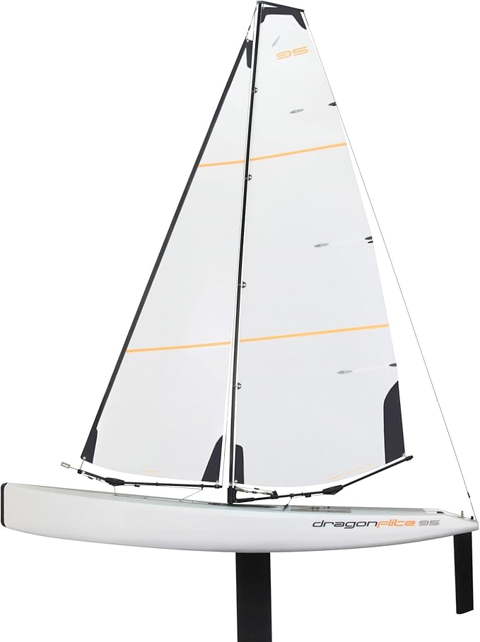 DragonFlite 95 950mm / DF95 Class RC Sailboat Plug N Play (PNP) Toys & Games
