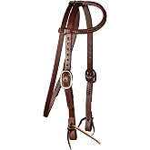 Professional's Choice Ranch Heavy Oiled 5/8&rdquo; Pony One-Ear Headstall and Throatlatch