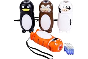 KunHe 4 Pack Stocking Stuffers Christmas Gifts Kids Small Mini LED Flashlight Camping Essentials for KidsToddlers Lantern Flashlight Cute Flashlight Girls Boys Gift to Christmas