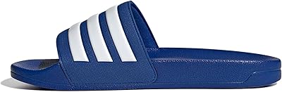 adidas Unisex Adilette Shower Slides, Royal Blue / Cloud White / Royal Blue, 39 EU