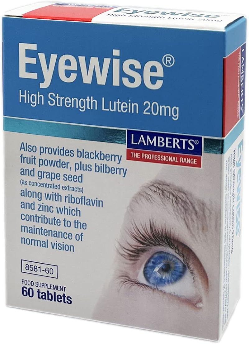 Lamberts Eyewise High Strength 60 tabs - Vision Support Formula