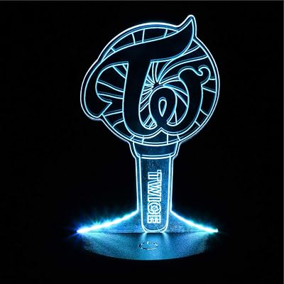 Buy Kpop Twice 7 Colors Led Night Light Usb Acrylic Home Room Decoration Online In Uzbekistan B0815vpdy4