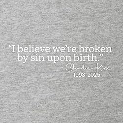 Wild Bobby Broken By Sin Quote Vintage Tee White
