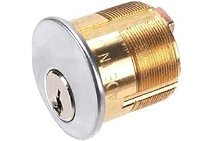 Pacific Doorware Detex Cylinder - Detex EAX500 EA500 EAX2500 EAX2545 EAX300, Commercial Lock, Aluminum Silver