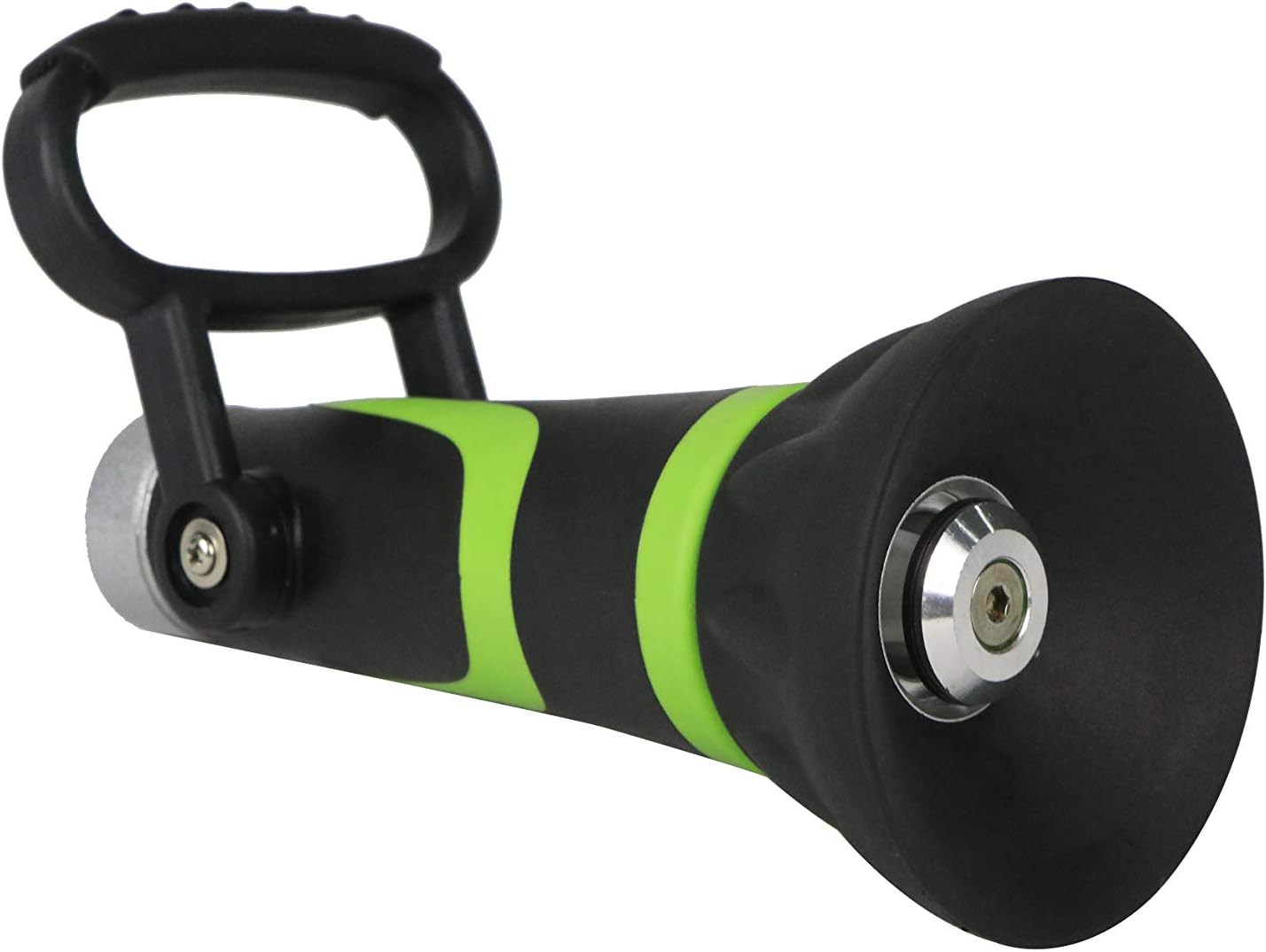 GREEN MOUNT GSFNG98 Garden Hose Nozzle, Fireman's Hose Heavy Duty Nozzle, High Pressure Sprayer with Ergonomic Handle for Arthritis : Garden & Outdoor