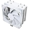 Thermalright Assassin X 120R SE White CPU Air Cooler, TL-C12CW PWM Quiet Fan CPU Cooler with 1550RPM, for AM4/AM5/Intel lga1851/1700/1150/1151/1200, White Heatsink Cooling