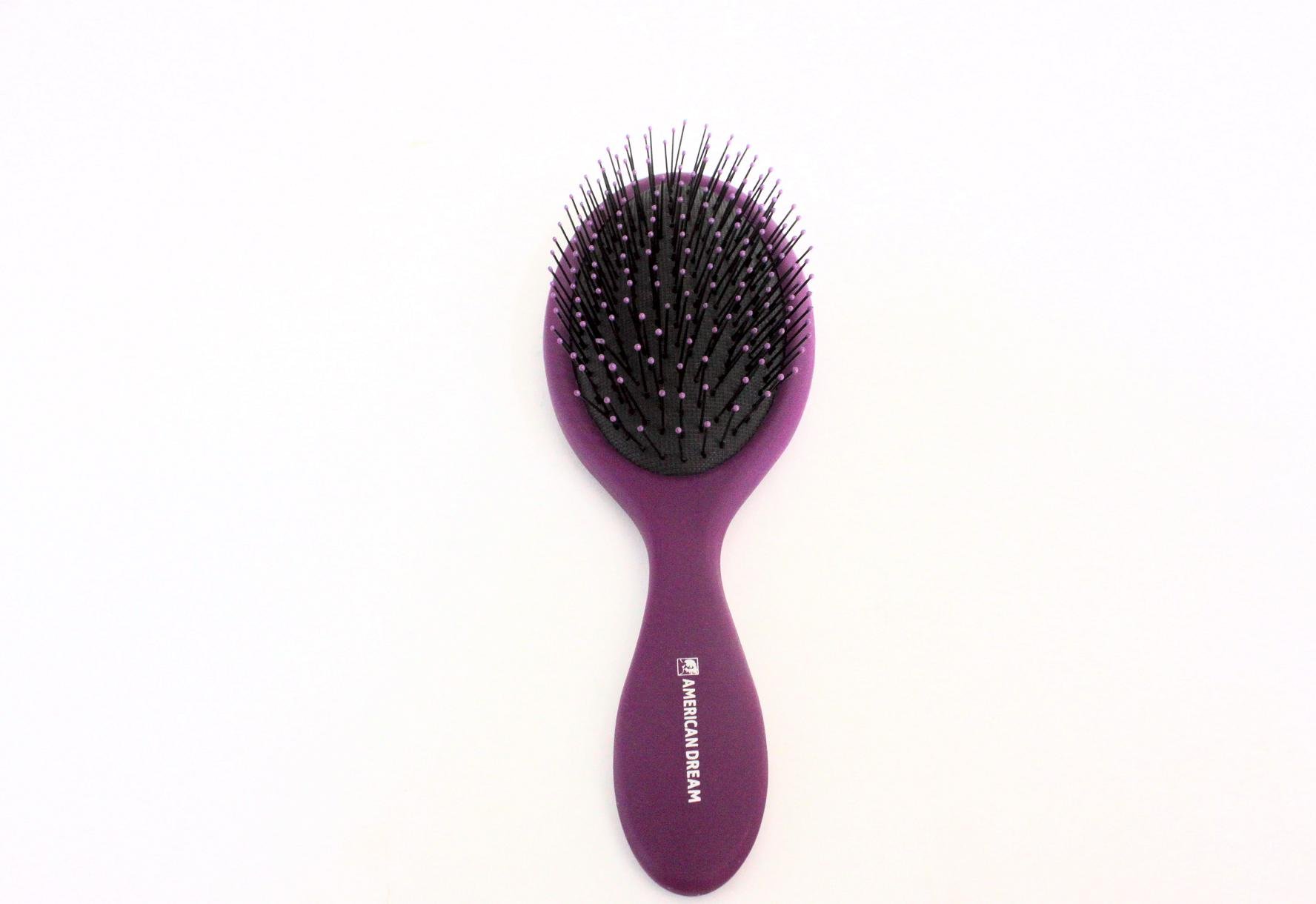 American Dream Ionic Hair Brush for Hair Extensions - Purple