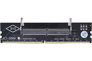 Laptop DDR5 to Desktop PC Adapter Card UDIMM to SO Converters Laptop SODIMM to Desktop Memory Computer Repair Technician Tool