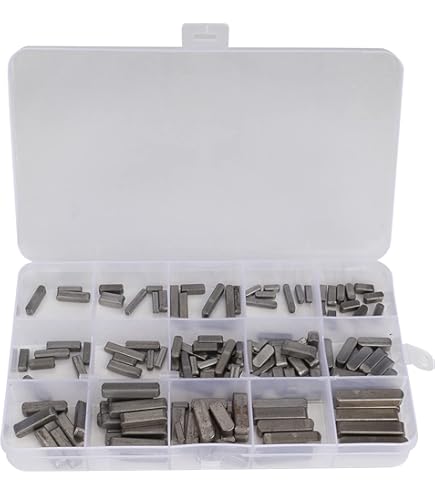 Barre Portachiavi SAE Assortimento Di 60 Barre Per Portachiavi SAE - Per Serrature, Ingranaggi, Pulegge E Pignoni - Ideale Per Fai Da Te Vintage Stock - Foto 9