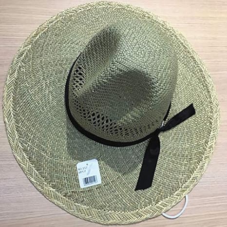 Amazon い草 帽子 男 大 麦わら帽子 ヤング型 農作業 ガーデン