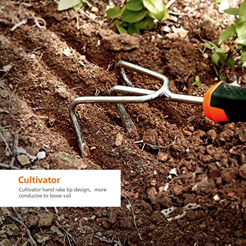 5 TACKLIFE+Stainless+Gardening+Rubberized+Non+Slip