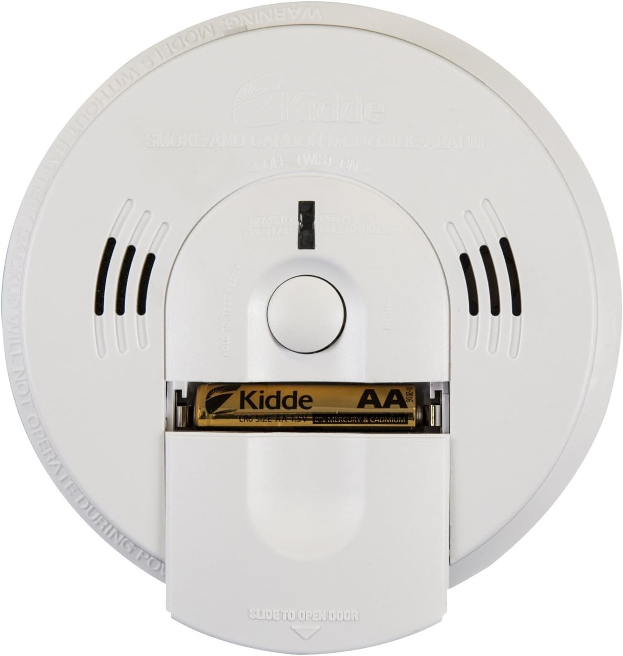 Kidde KN-COSM-XTR-B Nighthawk Combination Carbon Monoxide, Fire, and Smoke Intelligent Alarm (2 Pack) by Kidde
