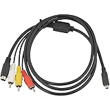 5 Feet AV Cable for Sony Handycam, Mini DV & DVD Camcorders