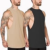 Muscle Killer Men's Muscle Cut Off Gym Workout Stringer Tank Tops Bodybuilding Fitness T-Shirts 1/2/3 Pack