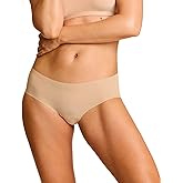 Commando Women's Invisible Rib One Size Bikini 3-Pack GP225, Beige