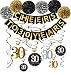 30th Birthday Party Decorations Kit - Cheers to 30 Years Banner, Poms,Sparkling Celebration 30 Hanging Swirls for 30 Years Old Party Supplies 30th Birthday Decorations primary