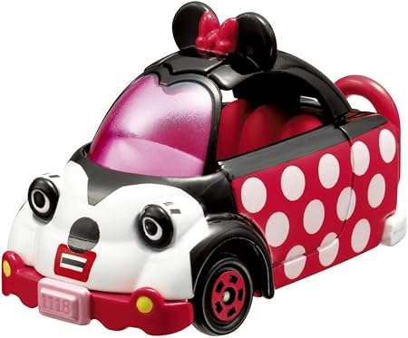 Amazon ディズニートミカ ディズニーモータース タップ キュービックマウス ミニーマウス ミニカー ダイキャストカー おもちゃ