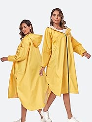 SaphiRose Long Sleeve Rain Jacket Extra Length