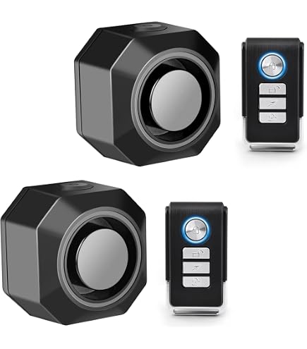 Alarma Antirrobo De 113 DB Con Mando A Distancia – Impermeable Y Con Sensor De Vibración Para Bicis Y Coches