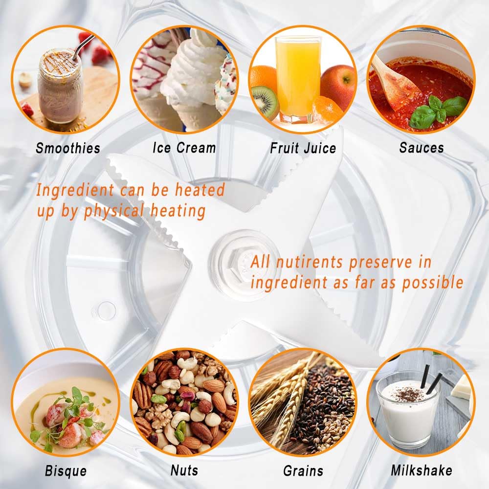 for Vitamix Blenders 48oz Container, replace E310 E320 5000 5200 6300 6500 7500 Pro 200 500 750 vm0101 vm0197 etc, compatible with Explorian/Classic/Professional Series Pitcher Jar Cup