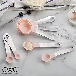 COOK WITH COLOR 12 PC Measuring Cups Set and