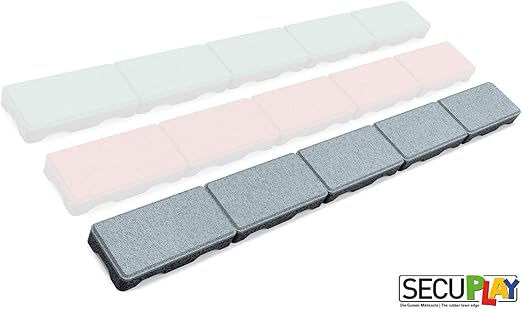 RDX Racedesign jardín/Borde de césped «Secuplay» de Caucho, 100 x ...